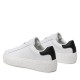 Tommy Hilfiger Monochrome Leather Cupsole Trainers